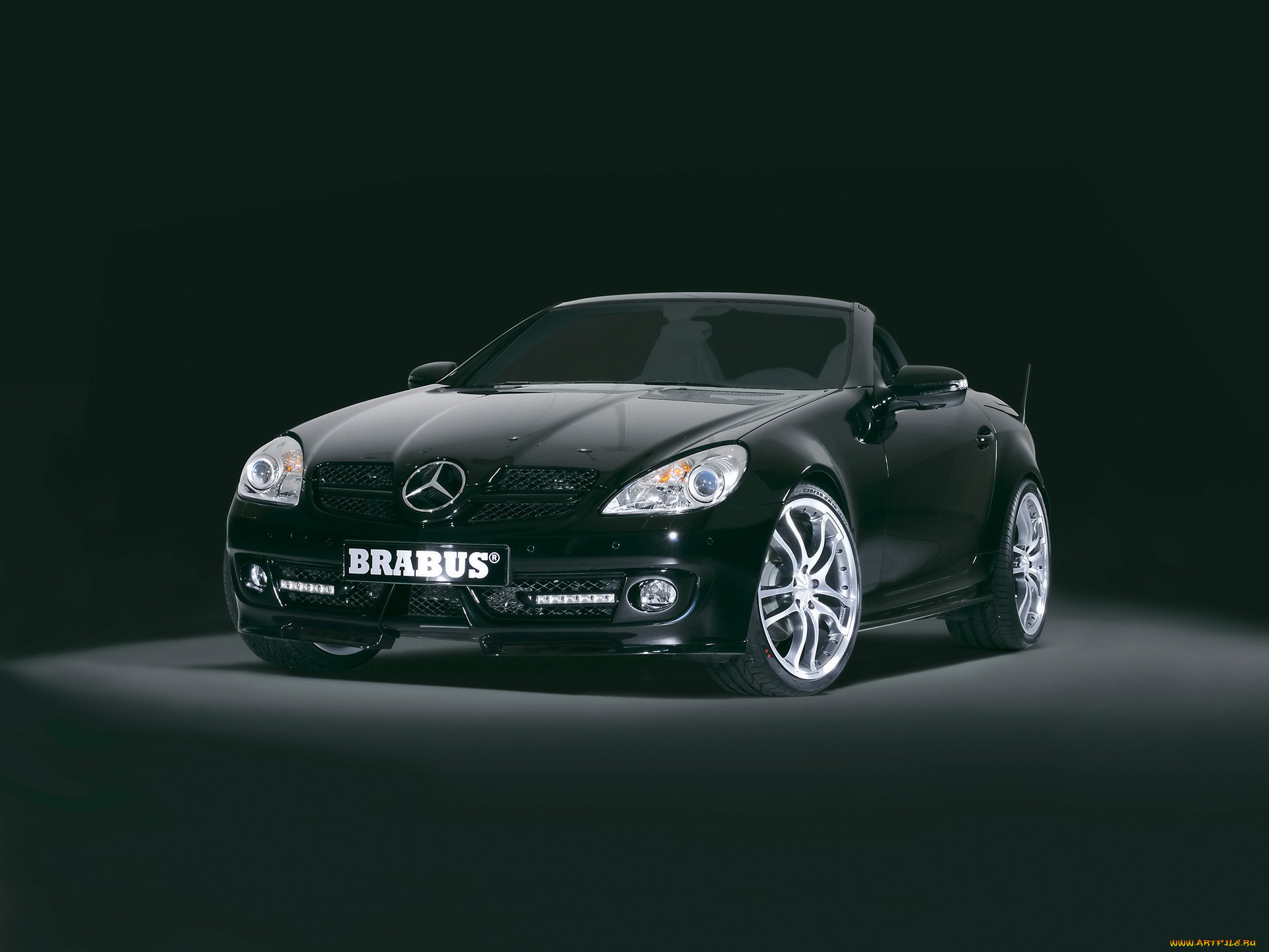 2008, brabus, mercedes, benz, slk, 